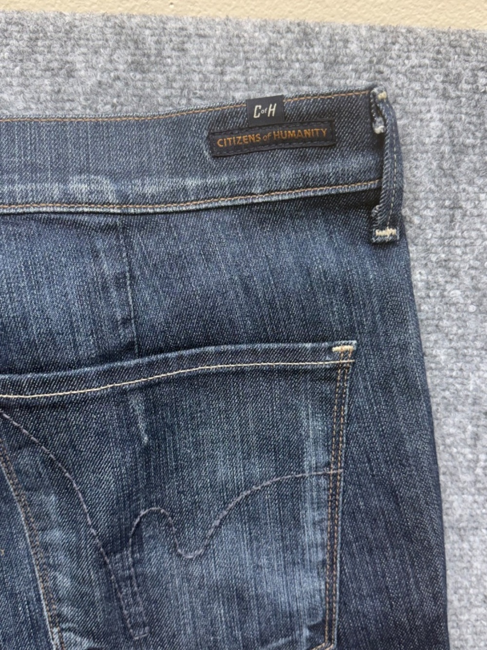 Citizens of Humanity Mid Rise Waist Flare Wide Leg Women's Jeans Size 30 (30x30) - Picture 14 of 14